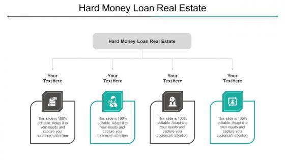 Hard Money Loan Real Estate Ppt Powerpoint Presentation Professional Example Cpb