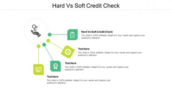 Hard vs soft credit check ppt powerpoint presentation summary graphics download cpb