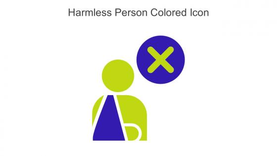 Harmless Person Colored Icon In Powerpoint Pptx Png And Editable Eps Format