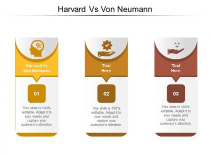 Harvard vs von neumann ppt powerpoint presentation model slideshow cpb
