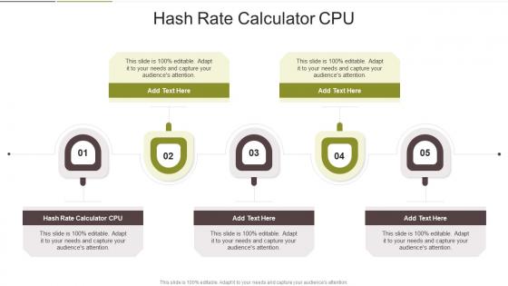 Hash Rate Calculator CPU In Powerpoint And Google Slides Cpb