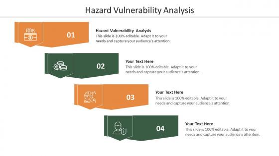 Hazard Vulnerability Analysis Ppt Powerpoint Presentation Ideas Display Cpb