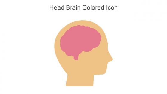 Head Brain Colored Icon In Powerpoint Pptx Png And Editable Eps Format