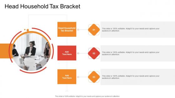 Head Household Tax Bracket In Powerpoint And Google Slides Cpb
