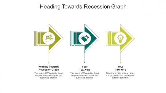 Heading towards recession graph ppt powerpoint presentation professional graphics cpb