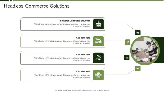Headless Commerce Solutions In Powerpoint And Google Slides Cpb