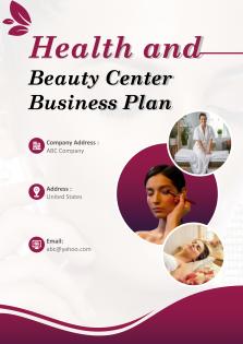 Health And Beauty Center Business Plan Pdf Word Document