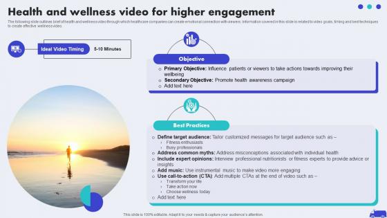 Health And Wellness Video For Higher Hospital Marketing Plan To Improve Patient Strategy SS V