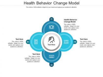 Health behavior change model ppt powerpoint presentation summary structure cpb