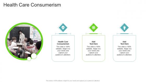 Health Care Consumerism In Powerpoint And Google Slides Cpb
