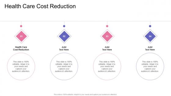 Health Care Cost Reduction In Powerpoint And Google Slides Cpb