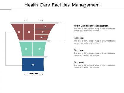 Health care facilities management ppt powerpoint presentation show outline cpb