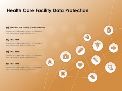 Health care facility data protection ppt powerpoint presentation portfolio files cpb