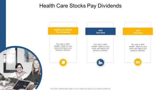 Health Care Stocks Pay Dividends In Powerpoint And Google Slides Cpb