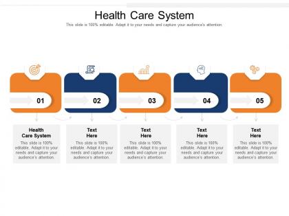 Health care system ppt powerpoint presentation pictures designs download cpb