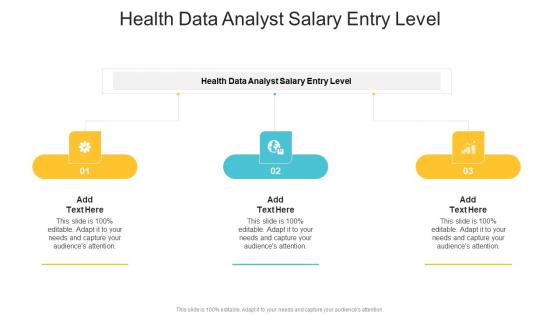 Health Data Analyst Salary Entry Level In Powerpoint And Google Slides Cpb