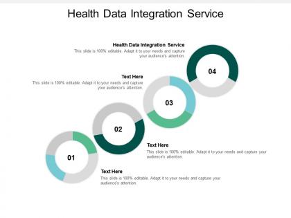 Health data integration service ppt powerpoint presentation professional skills cpb
