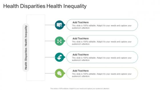 Health Disparities Health Inequality In Powerpoint And Google Slides Cpb