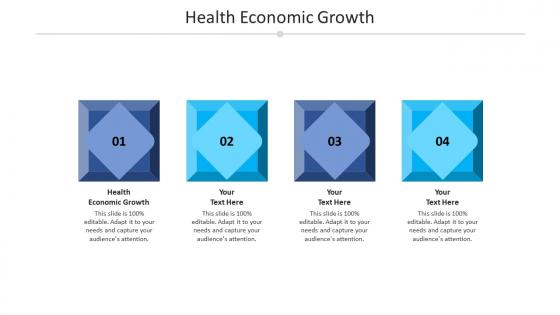 Health economic growth ppt powerpoint presentation gallery slides cpb