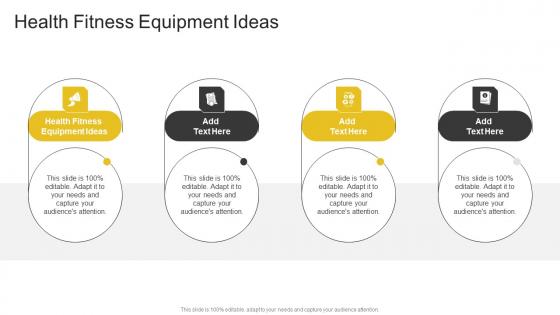 Health Fitness Equipment Ideas In Powerpoint And Google Slides Cpb