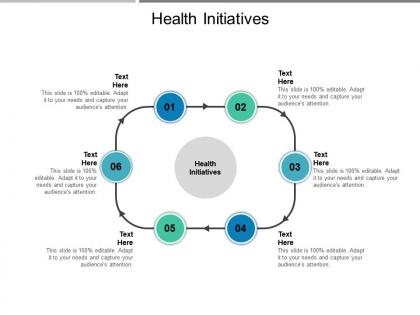Health initiatives ppt powerpoint presentation inspiration infographics cpb