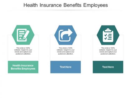 Health insurance benefits employees ppt powerpoint presentation topics cpb