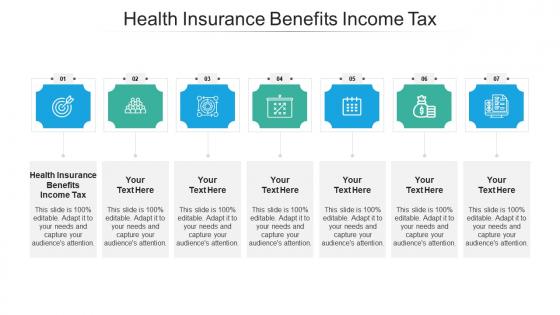 Health insurance benefits income tax ppt powerpoint presentation outline designs download cpb
