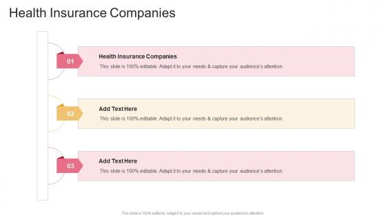 Health Insurance Companies In Powerpoint And Google Slides Cpb