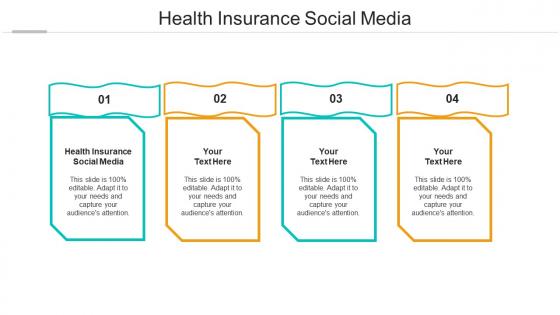 Health insurance social media ppt powerpoint presentation summary design templates cpb