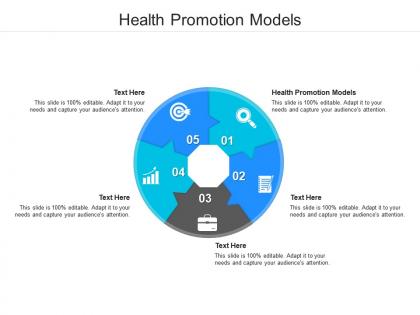 Health promotion models ppt powerpoint presentation summary styles cpb