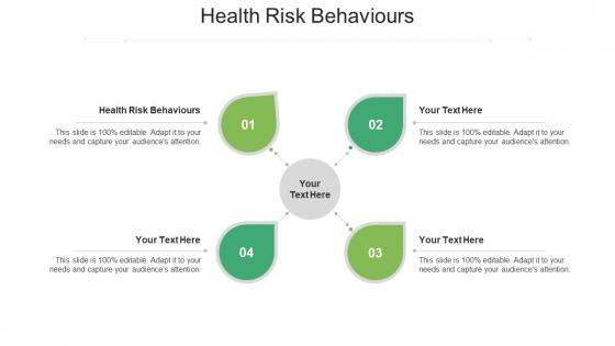 Health risk behaviours ppt powerpoint presentation file templates cpb