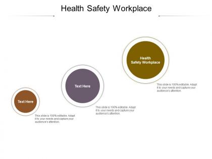 Health safety workplace ppt powerpoint presentation layouts layout ideas cpb