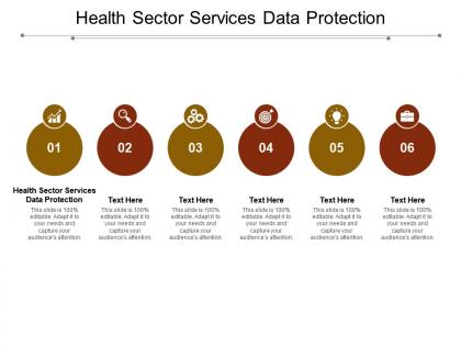 Health sector services data protection ppt powerpoint presentation layouts master slide cpb