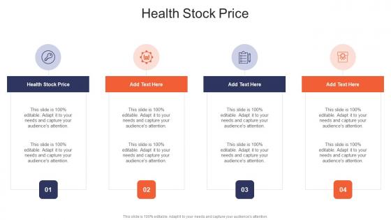 Health Stock Price In Powerpoint And Google Slides Cpb