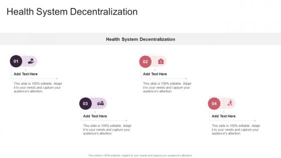 Health System Decentralization In Powerpoint And Google Slides Cpb