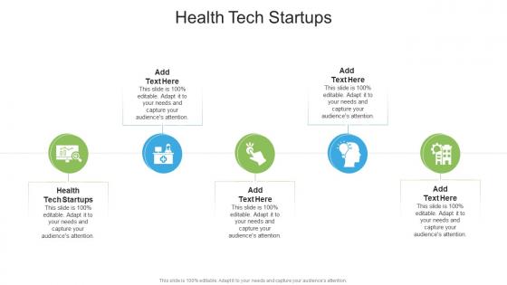 Health Tech Startups In Powerpoint And Google Slides Cpb