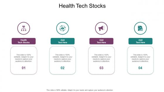 Health Tech Stocks In Powerpoint And Google Slides Cpb