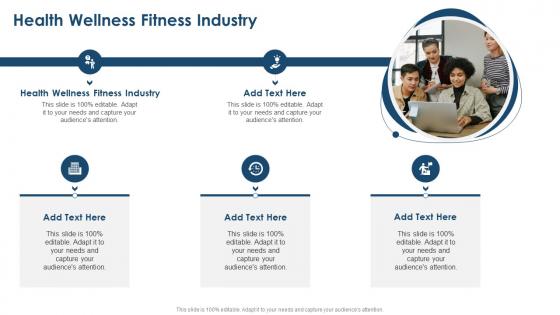 Health Wellness Fitness Industry In Powerpoint And Google Slides Cpb
