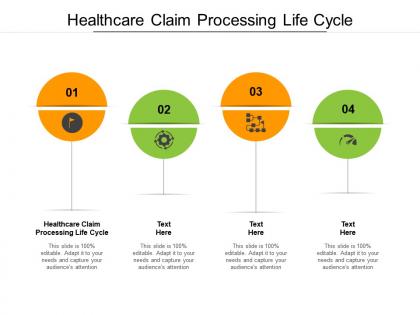 Healthcare claim processing life cycle ppt powerpoint presentation icon cpb