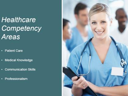 Healthcare competency areas ppt background