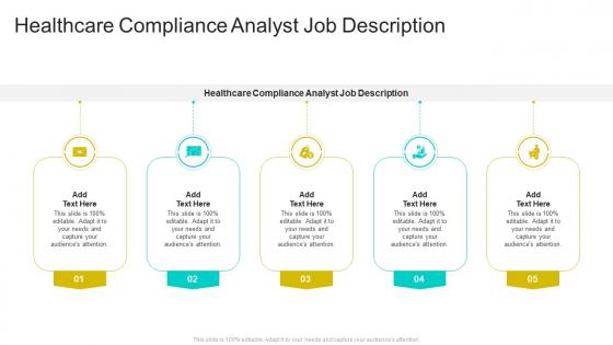 Healthcare Compliance Analyst Job Description In Powerpoint And Google Slides Cpb