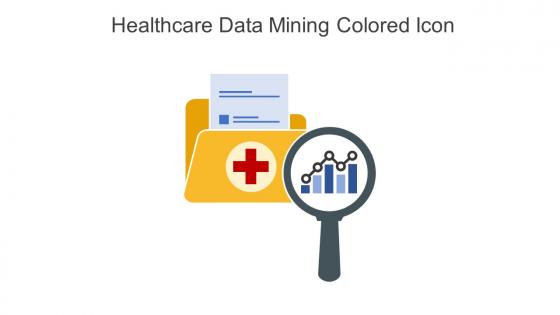 Healthcare Data Mining Colored Icon In Powerpoint Pptx Png And Editable Eps Format