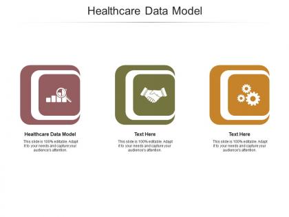 Healthcare data model ppt powerpoint presentation infographics samples cpb