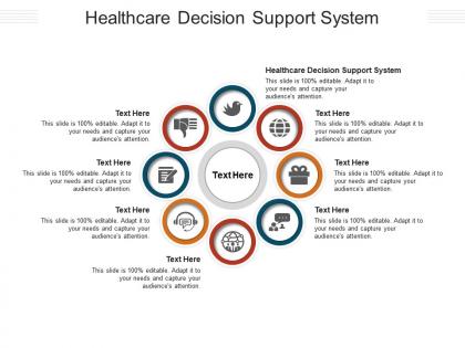 Healthcare decision support system ppt powerpoint presentation model aids cpb