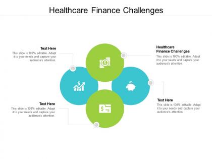 Healthcare finance challenges ppt powerpoint presentation infographic template information cpb