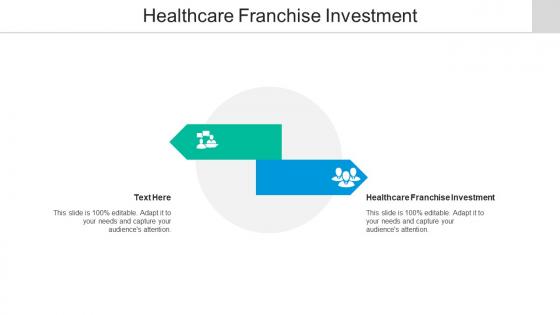 Healthcare franchise investment ppt powerpoint presentation slides backgrounds cpb