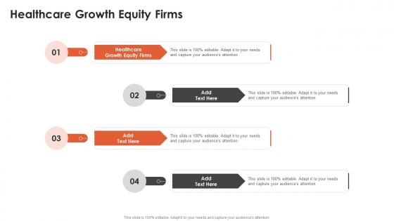 Healthcare Growth Equity Firms In Powerpoint And Google Slides Cpb