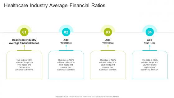 Healthcare Industry Average Financial Ratios In Powerpoint And Google Slides Cpb