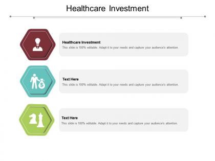 Healthcare investment ppt powerpoint presentation icon graphics template cpb
