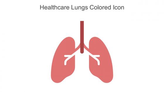 Healthcare Lungs Colored Icon In Powerpoint Pptx Png And Editable Eps Format